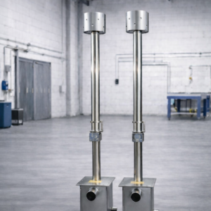 🔥 QUEIMADOR TIPO FLARE INOXIDÁVEL P/ BIOGÁS